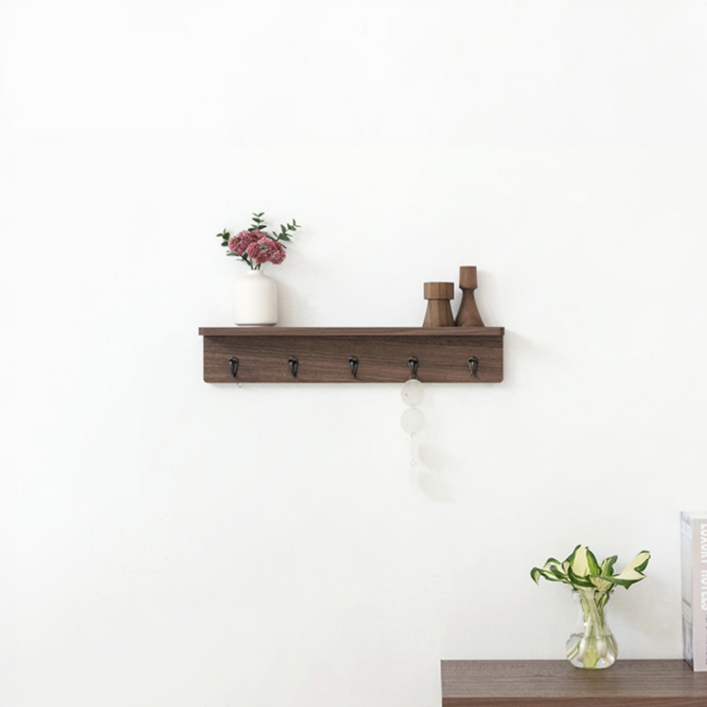 폴라보 벽선반 RKM1051 510x90x100mm, 1단, 미들브라운 7534.6500 - 상세 이미지 4