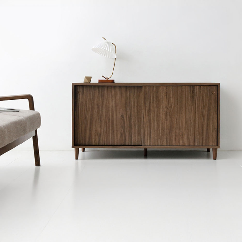 폴라보 TV거실장 12064 1200x450x640mm, 미들브라운 5005.7997