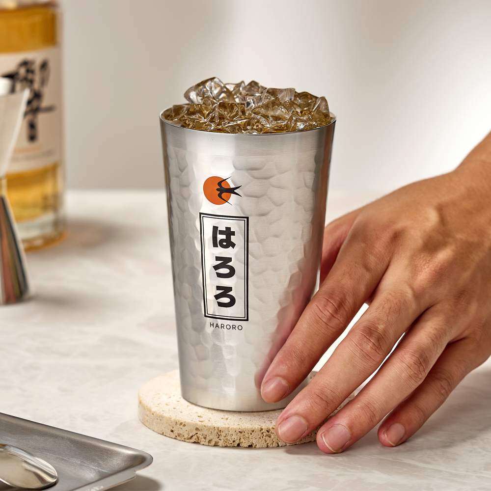 하로로 알루 사와 컵 2종 택1 450ml 하이볼 위스키 맥주 탄산 - 상세 이미지 3
