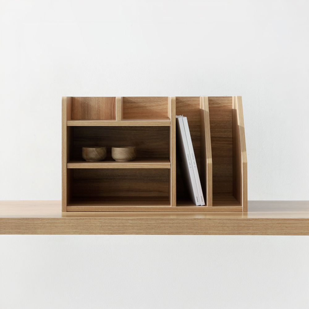 폴라보 미니수납선반 D형 550x250x350mm, 3단, 캄포어베니어6957.3752 - 상세 이미지 2