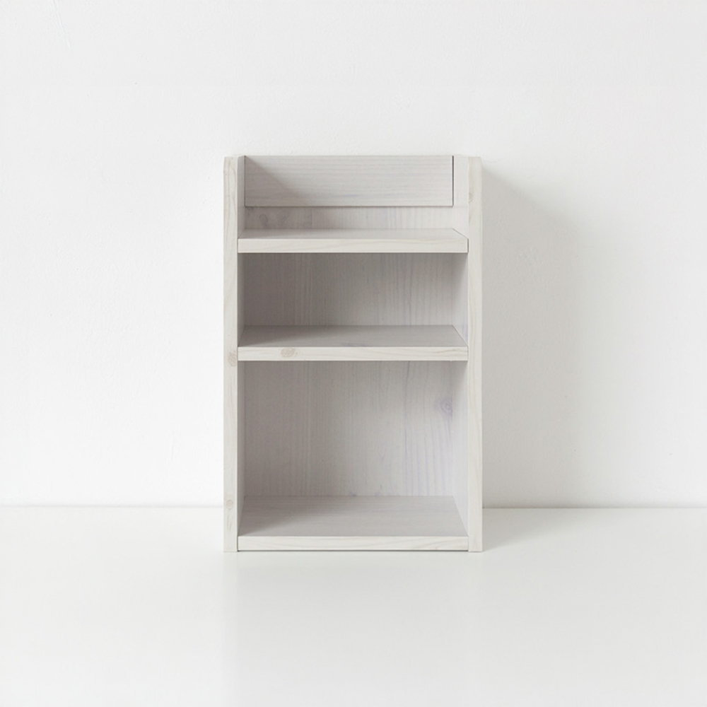폴라보 미니수납선반 A형 270x150x420mm, 3단, 화이트파인베니어 9487.7704
