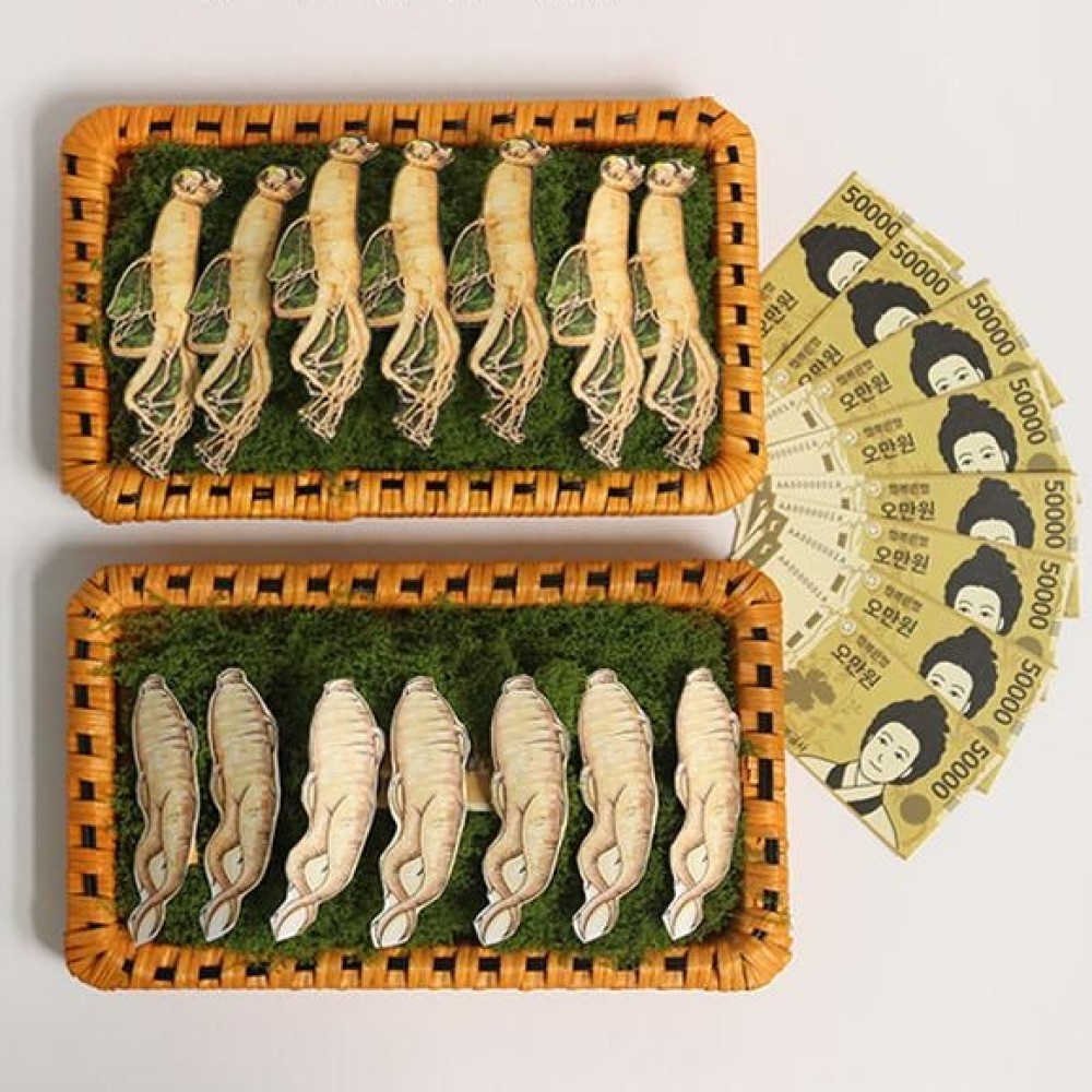 인삼 반전 용돈 박스 부모님 생신 이벤트 어버이날 명절 서프라이즈 선물