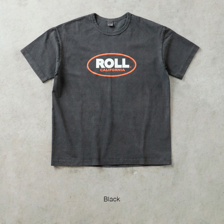 반스 아웃피터스 ROLL 프린트 헤비웨이트 반팔 티셔츠 br-24301 화이트 블랙 - 상세 이미지 5