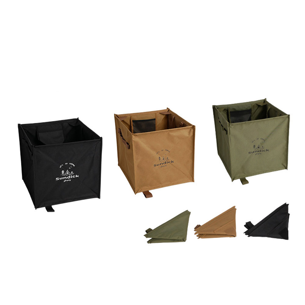 캠핑 접이식 수납 바구니 가방 쓰레기통 다용도 팝업 바스켓