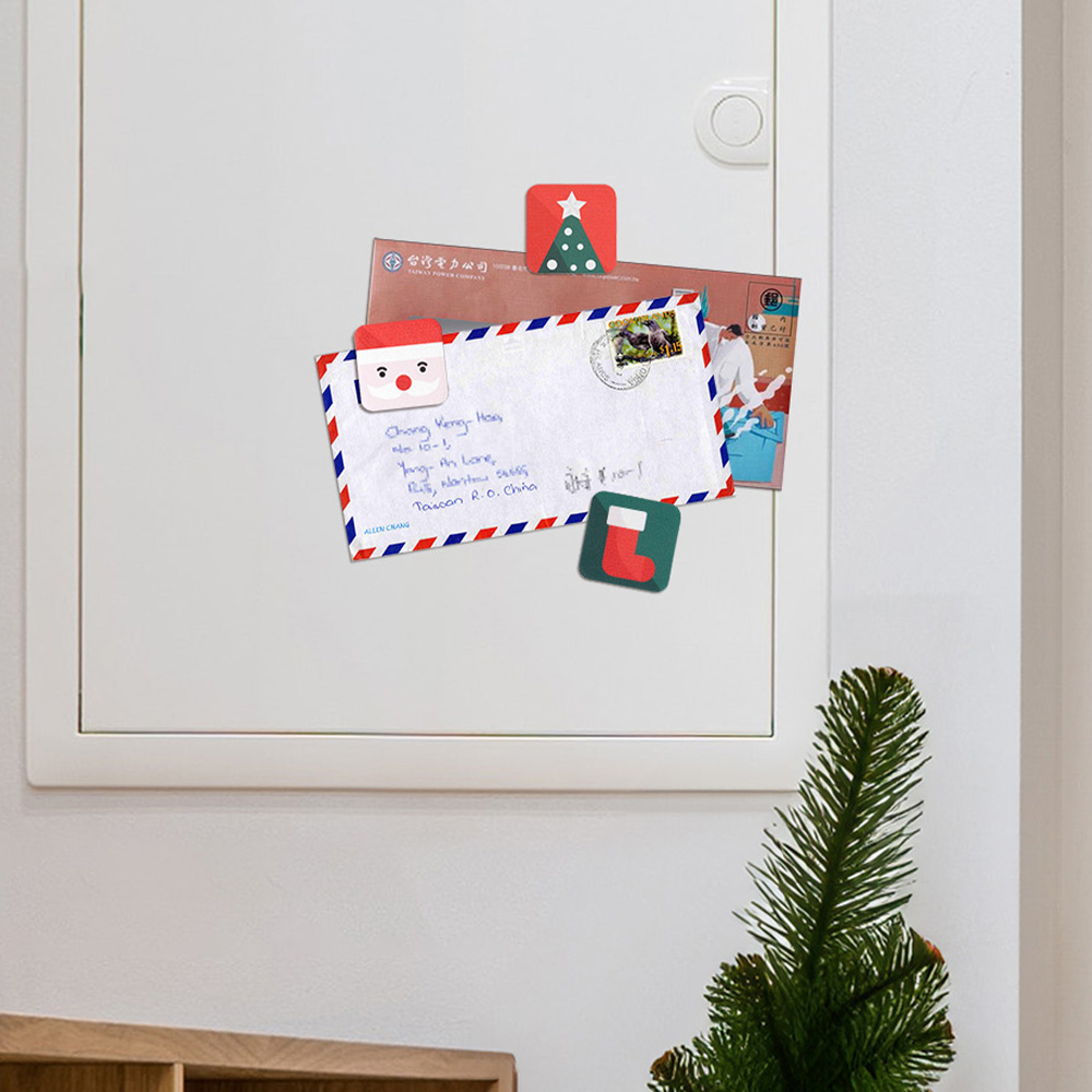 LHiDS 크리스마스 마그네틱 모듈 세트 메모홀더 냉장고 자석 X-mas 에디션 이미지 6