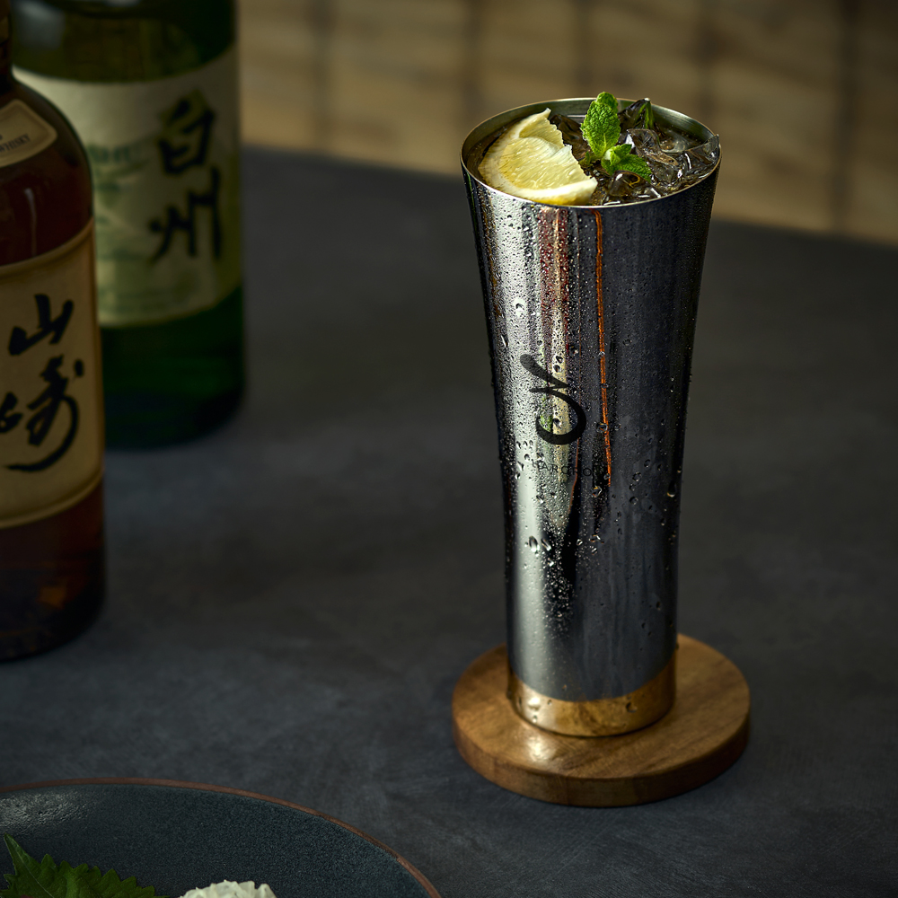 하로로 야마노 스테인 304 플레인 컵 2종 택1 380ml 스텐 위스키 하이볼 커피 - 상품 이미지