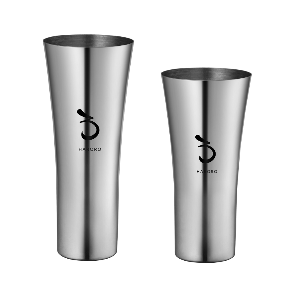 하로로 야마노 스테인 304 플레인 컵 2종 택1 380ml 스텐 위스키 하이볼 커피 - 상세 이미지 4