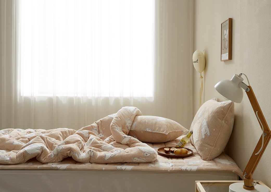 극세사 이불 세트 겨울 어린이 침구 밍크