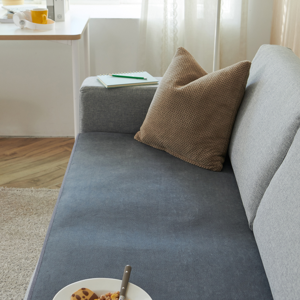 고밀도 생활 방수 쇼파 패드 매트 덮개 논슬립 미끄럼방지 3인용 65x175