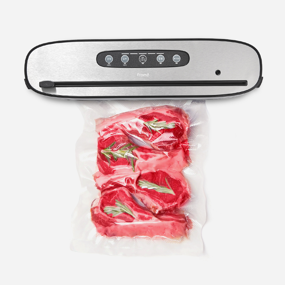 프롬비 푸드락 무선 충전 가정용 초강력 진공포장기 FD235 비닐포함