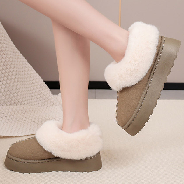 통굽 털 슬리퍼 (사무실 빅사이즈 양털)