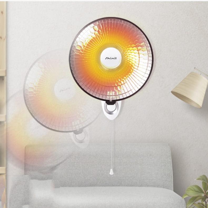 신일 벽걸이히터 식당용 벽걸이온열기 사무실 선풍기 난로 SEH-SRW900WH