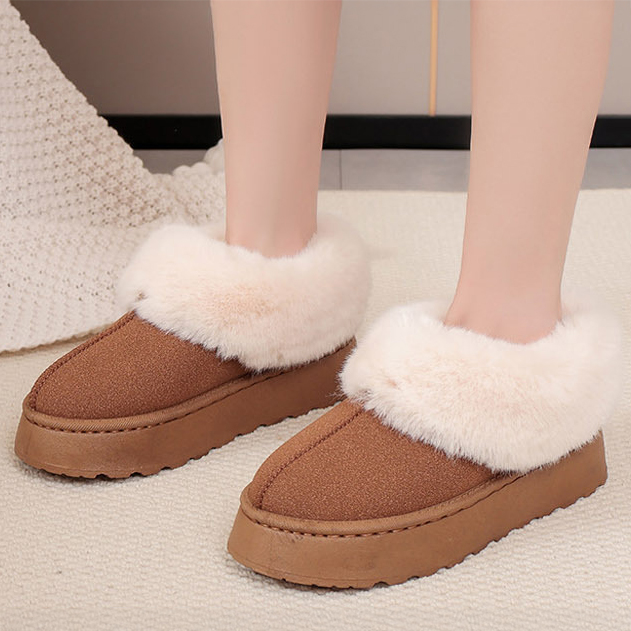 통굽 털 슬리퍼 (사무실 빅사이즈 양털)