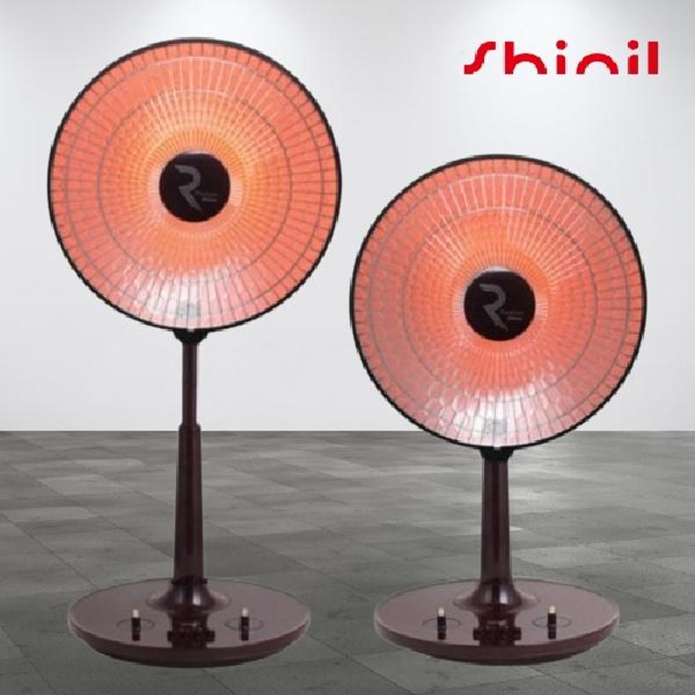 가정용히터 14인치 선풍기형전기히터 캠핑온열기 사무실난로 : 신일N위시웨이