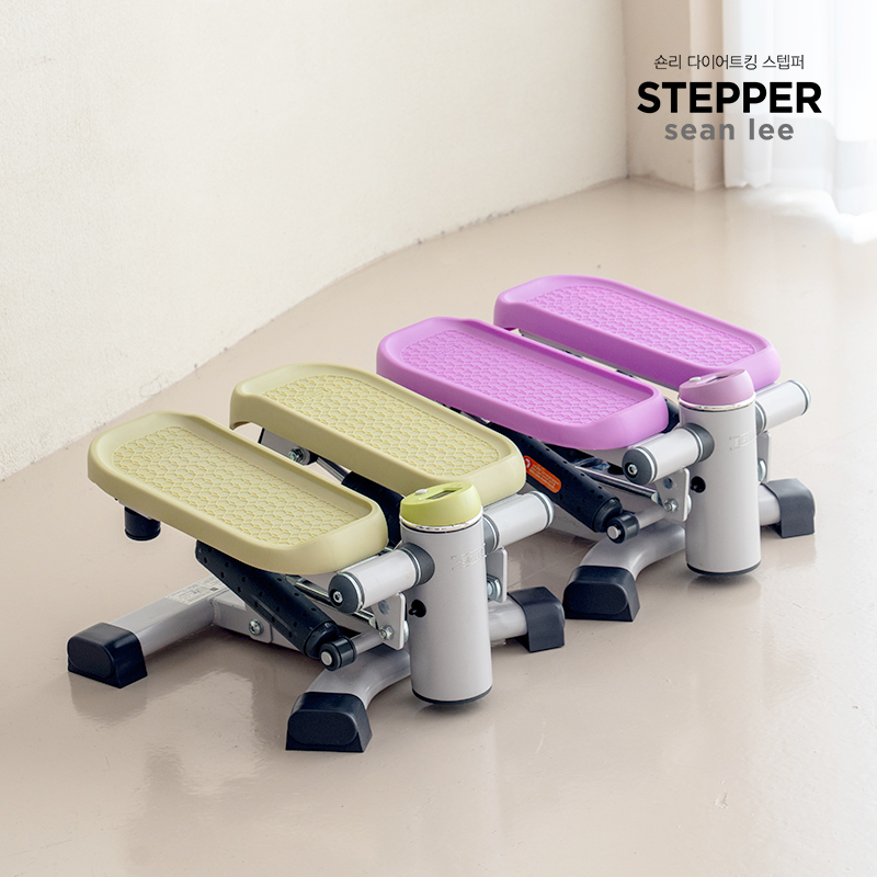숀리 다이어트킹 2in1 스텝퍼 천국의계단 가정용 홈트 운동 기구 유산소 걷기 스텝밀 - 상품 이미지