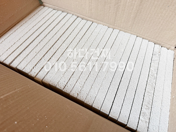 컬러 모노타일 국내생산 240x60x17T 화이트, 레드, 그레이 / 하다건재