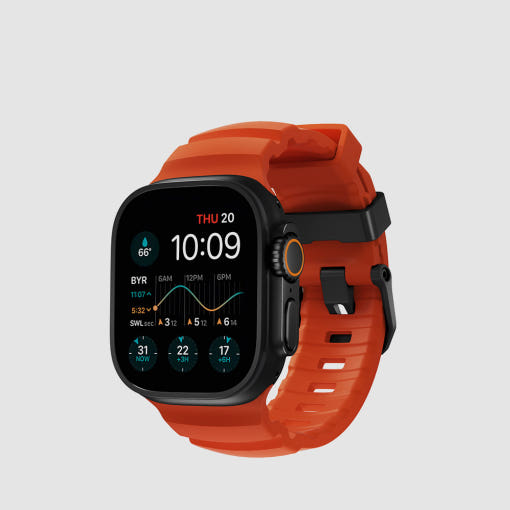 노마드 스포츠 티타늄 스트랩 마그마 색상 이미지 1