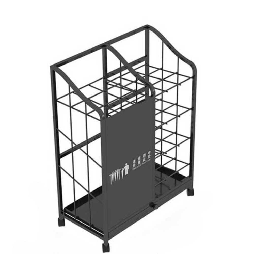 우산꽂이 미용실 카페 업소용 철제 거치대 보관함 48cm 9홀 - 상품 이미지