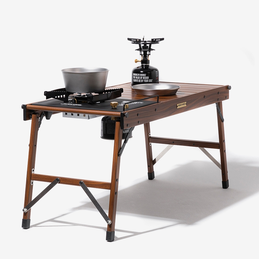 브루클린웍스 플레이트 버너 IGT 호환 캠핑 원버너 스토브 그리들 이소가스