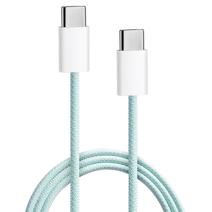 60W USB-C CtoC 충전 케이블 1M 그린 PD 초고속충전 아이폰 맥북 아이패드 - 상세 이미지 2