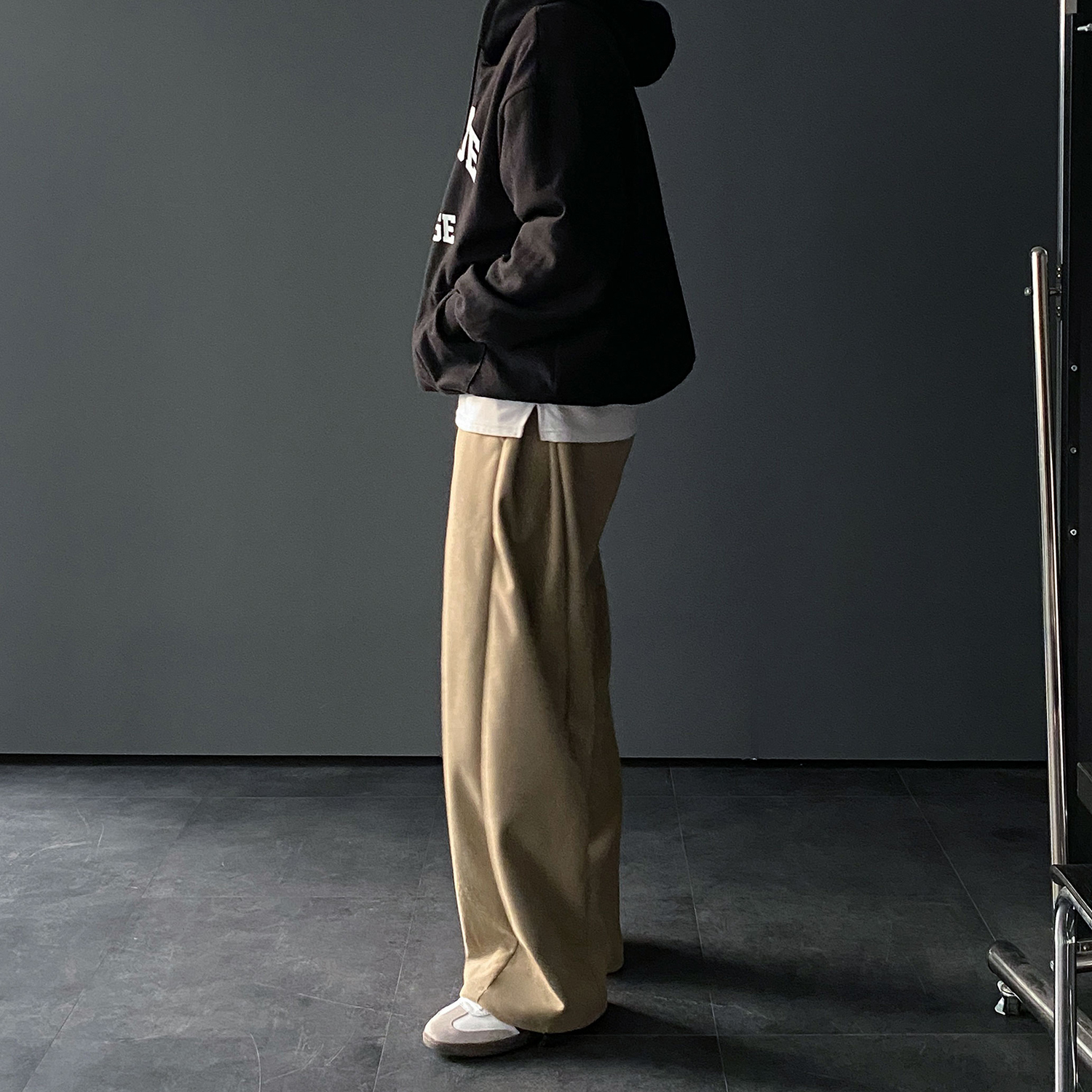 벌룬팬츠 남자와이드팬츠 남자기모바지 - 상세 이미지 4