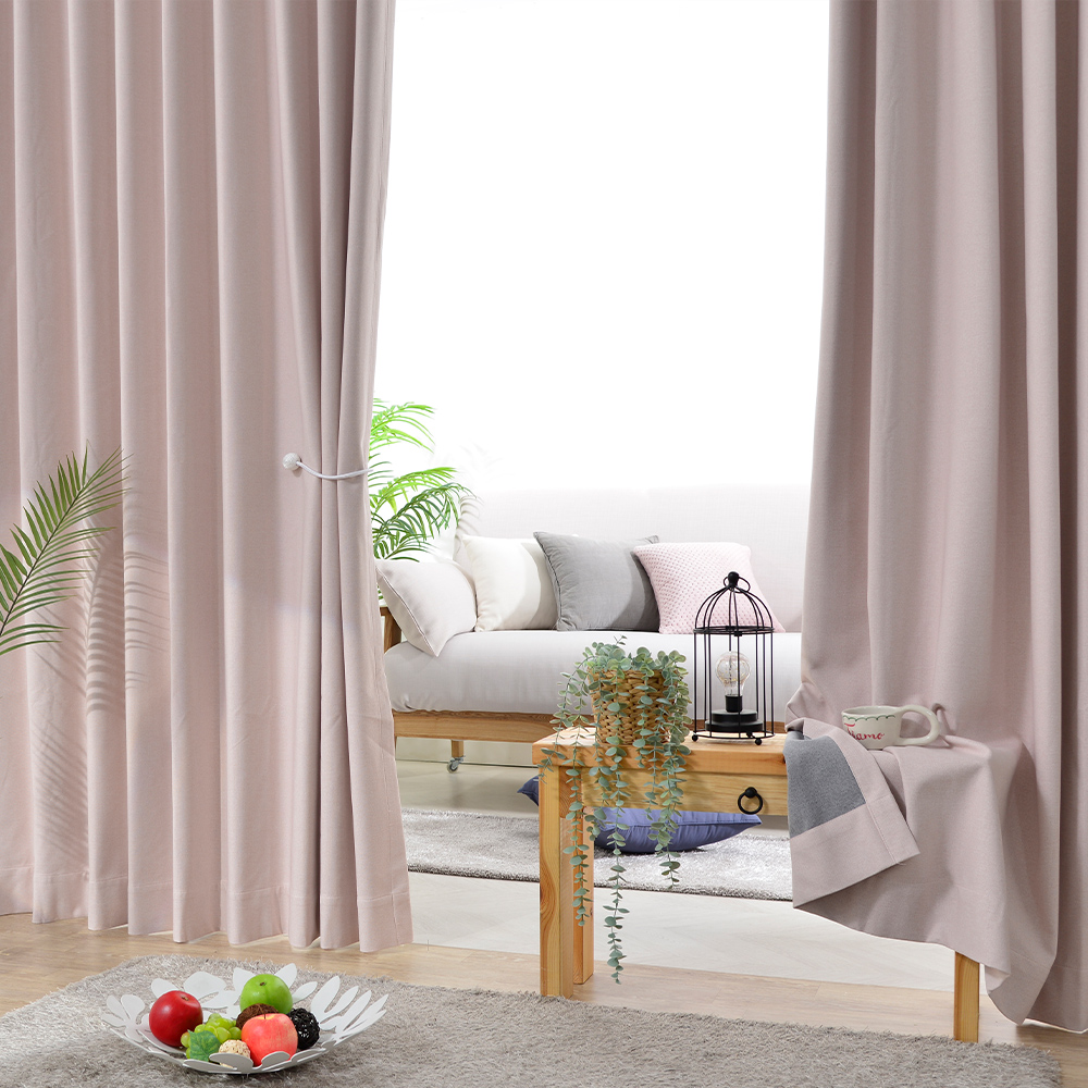 살랑공간 마스 형상기억 100%암막커튼 높이주문제작 2장구성