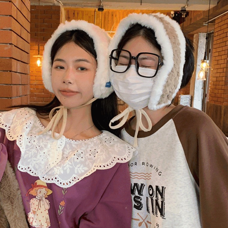 (주식회사비케이)퐁실 투톤 귀도리 : 아이pic