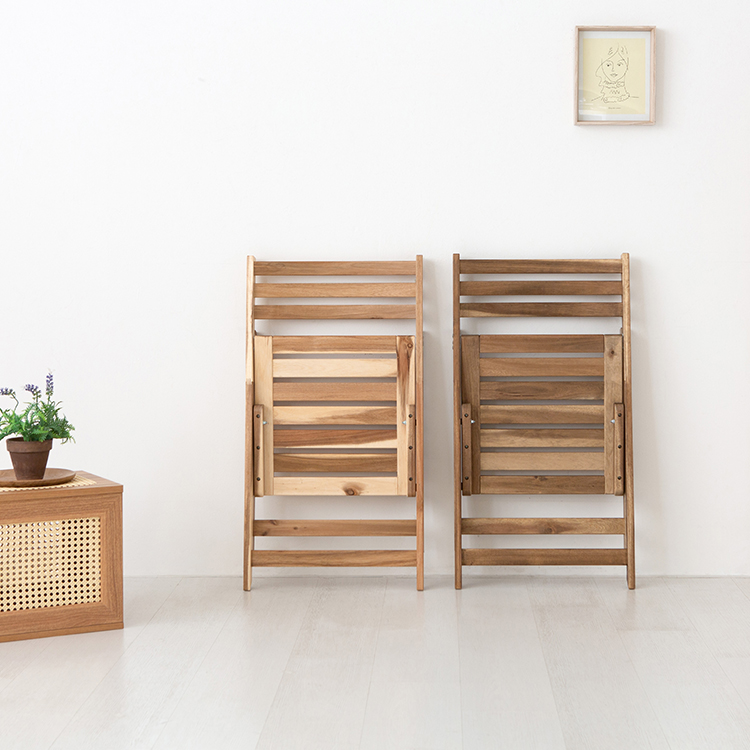 TANG 원목접이식의자 아카시아 브라운 8634.0622 - 상세 이미지 3