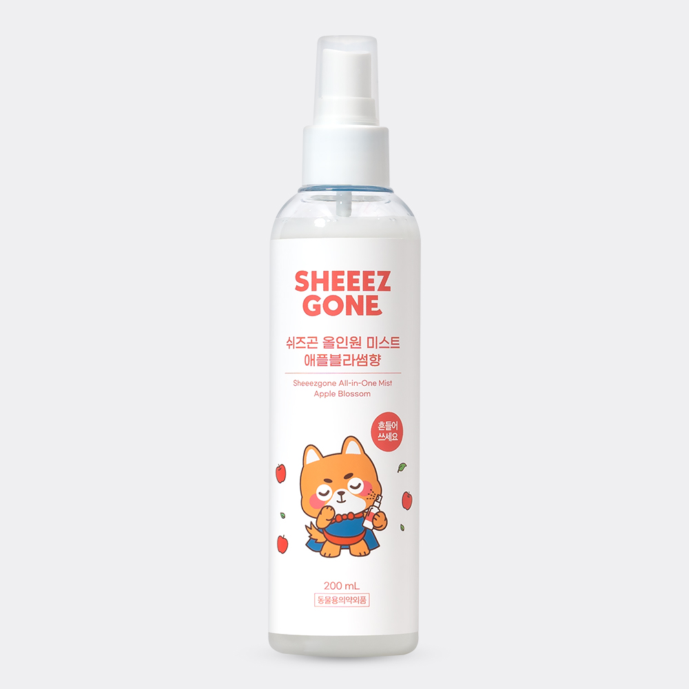 [고양이의 날] 퓨어버디 강아지 고양이 올인원 미스트 애플블라썸향 200ml, 1개 - 상세 이미지 2