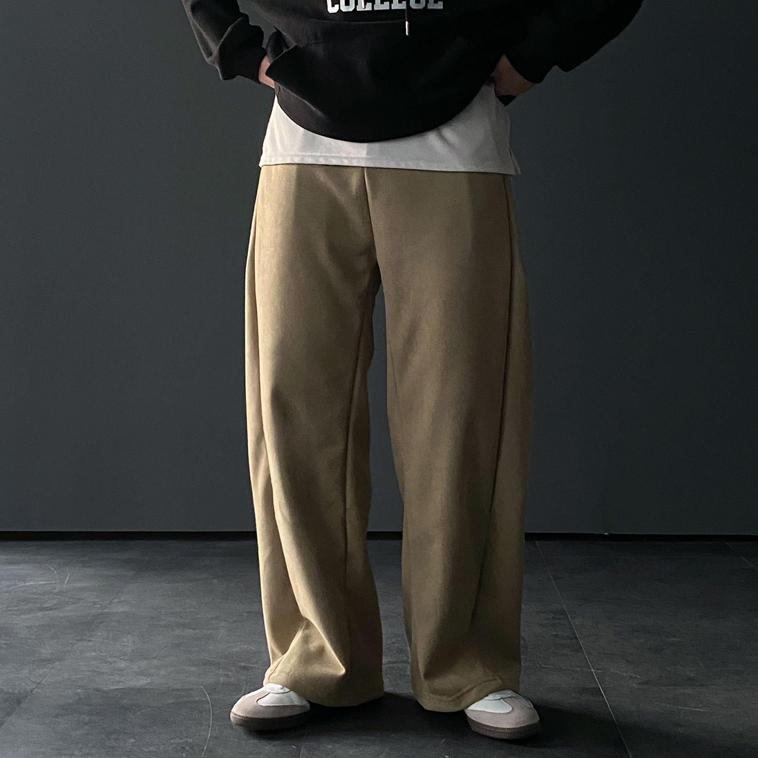 벌룬팬츠 남자와이드팬츠 남자기모바지 - 상세 이미지 2
