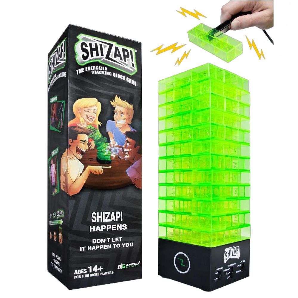 시잽 SHIZAP 파티 선물 짜릿한 전기젠가 보드게임 - 상품 이미지