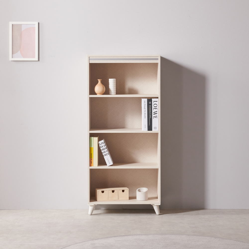 보네드 책꽂이 파티션 진열장 거실 서재 4단 책장 600