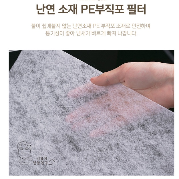 가스렌지 후드망 주방 환풍기 필터 후황 옵션01 - 상세 이미지 2