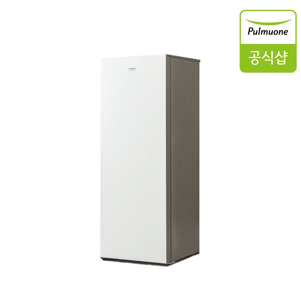 풀무원 김치냉장고 120L 매트글라스 화이트 KS120DG1YY + 전체김치통 (전용 김치통 4.5L 4개 + 9L 3개)
