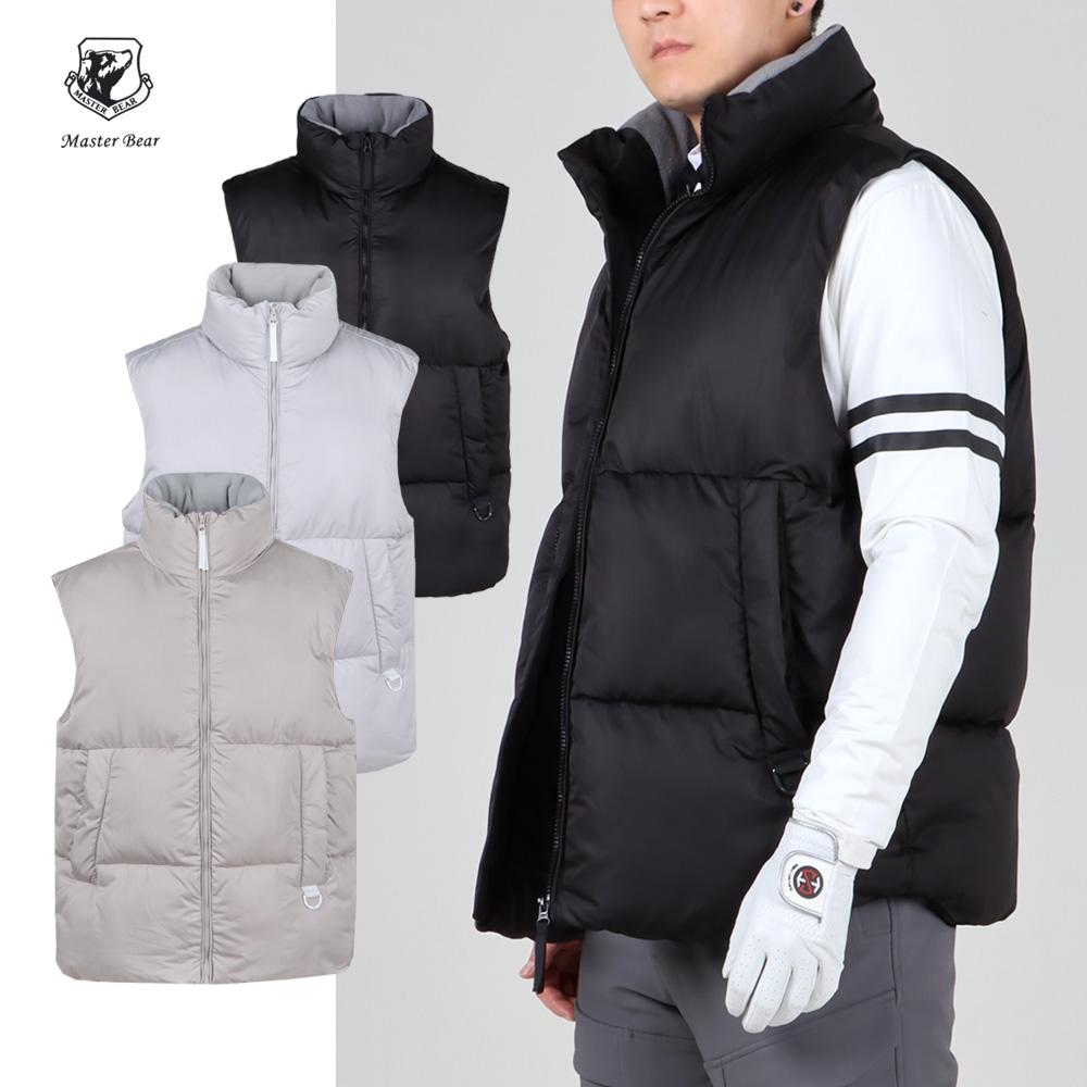 마스터베어 코트나 남성 골프 패딩 조끼  MB152