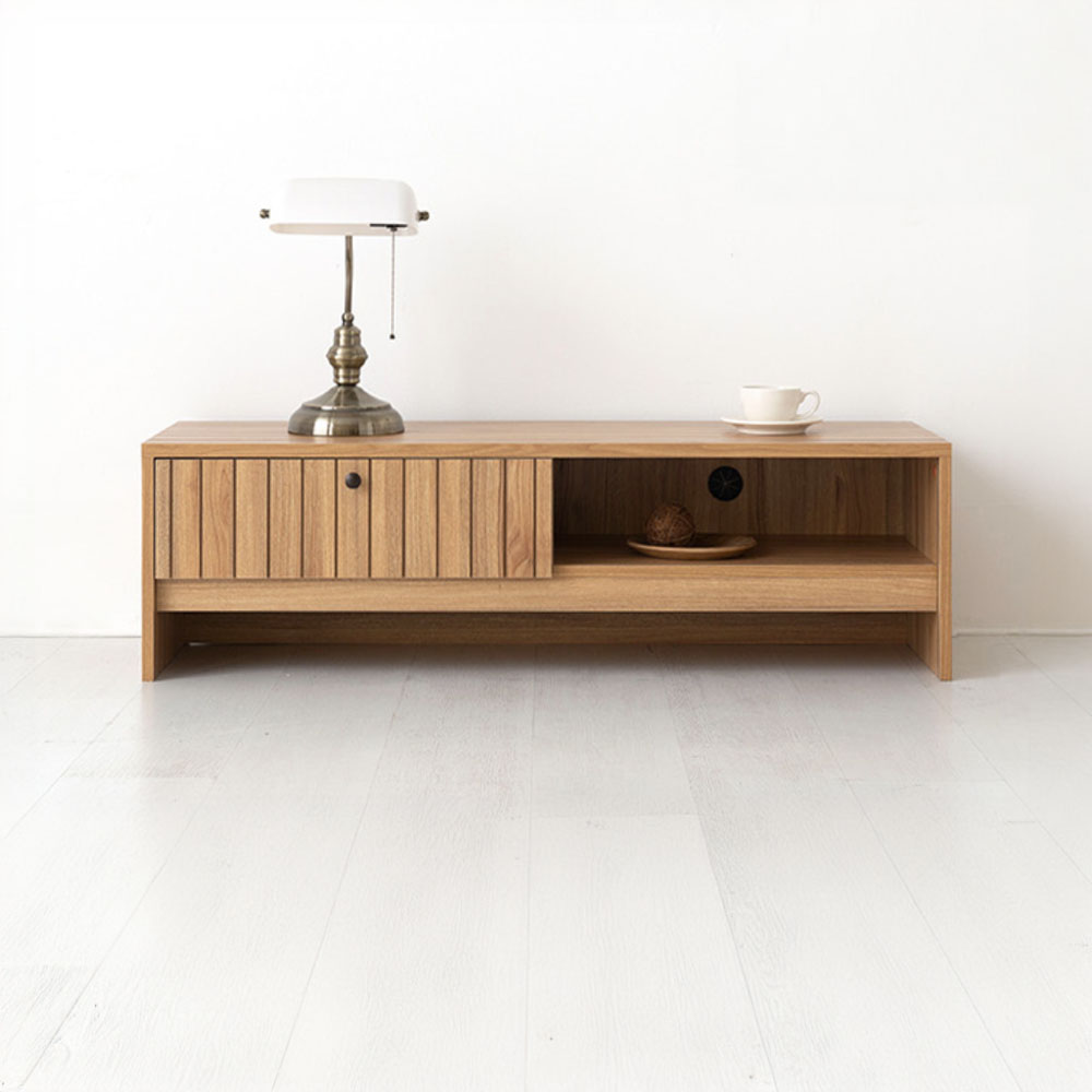 폴라보 TV거실장 넓은 1서랍 TFM35120L 120x400x350mm, 캄포어베니어 3672.7487 - 상세 이미지 3