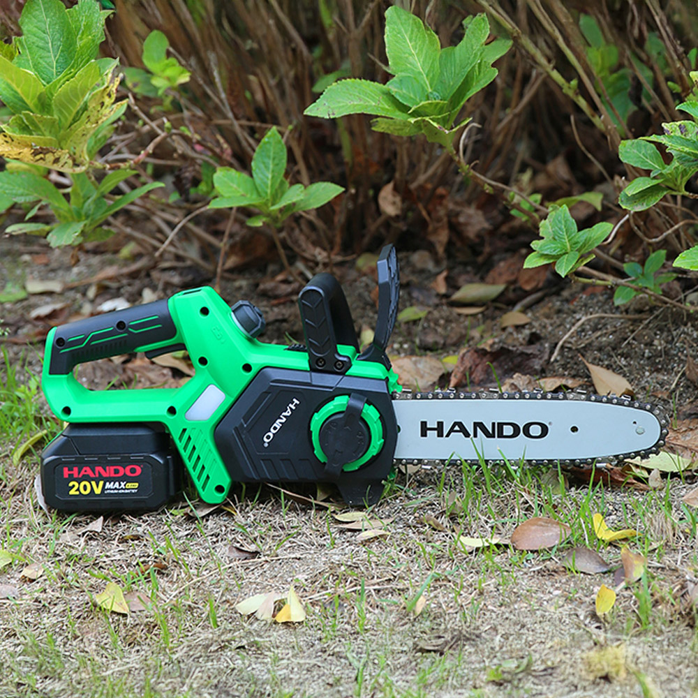 마끼다 호환 무선 전기톱 25cm 충전식 체인톱 전동톱 배터리 풀세트