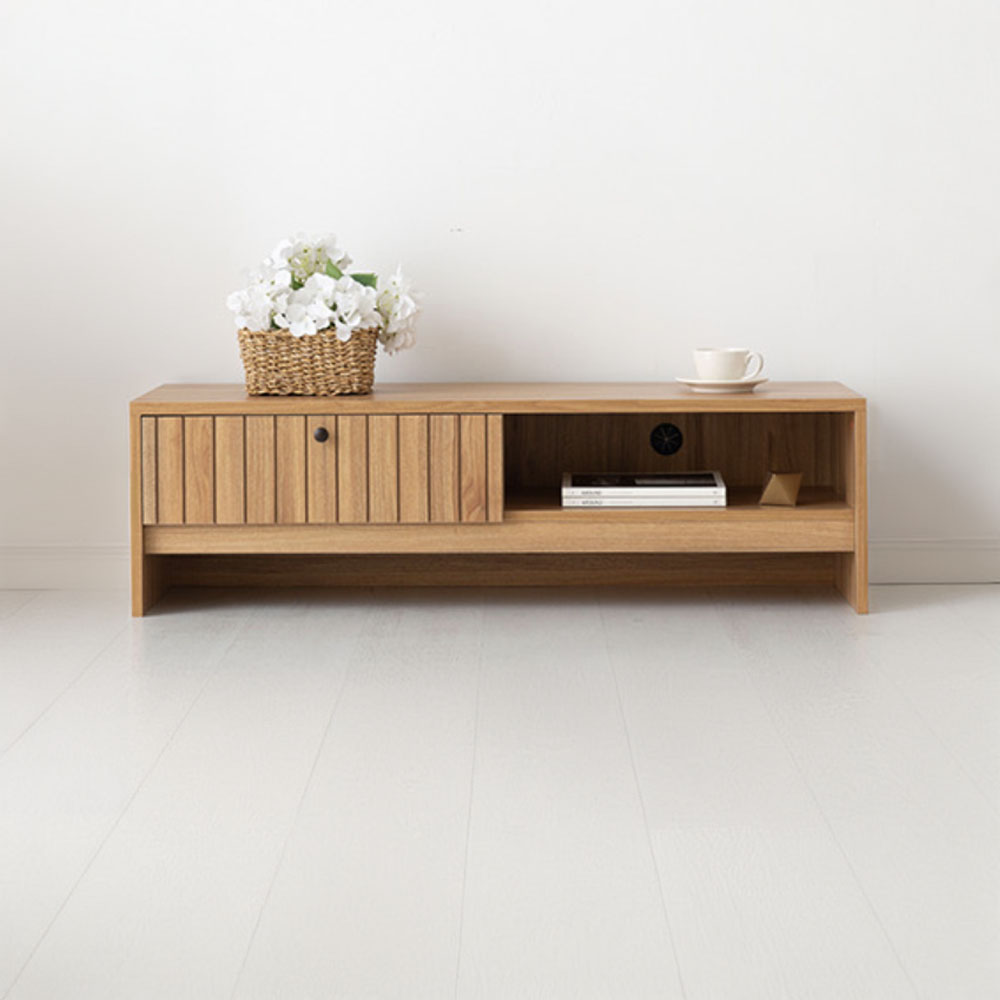 폴라보 TV거실장 넓은 1서랍 TFM35120L 120x400x350mm, 캄포어베니어 3672.7487 - 상세 이미지 5
