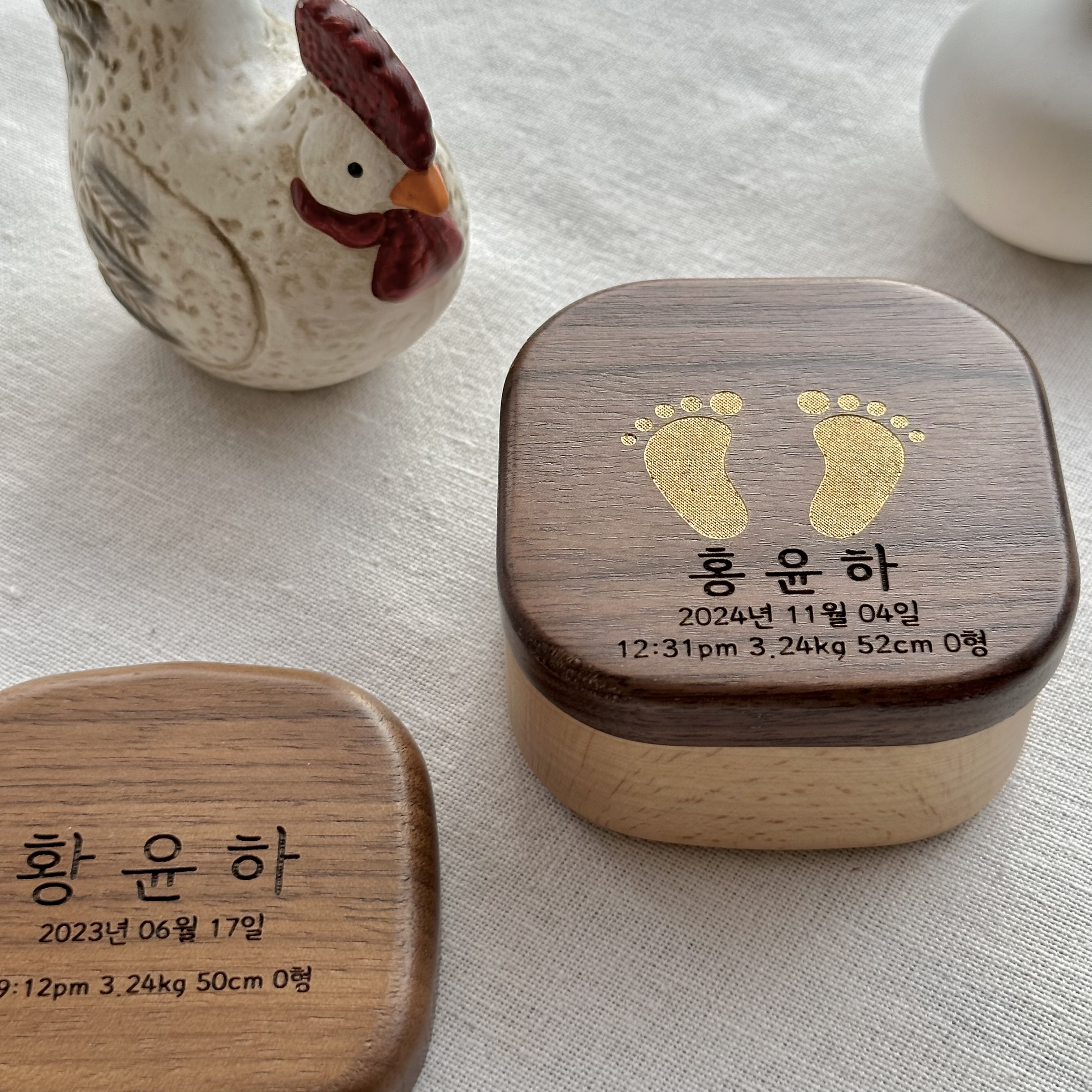 아가모아 탯줄 보관함 제대 보관 목화솜