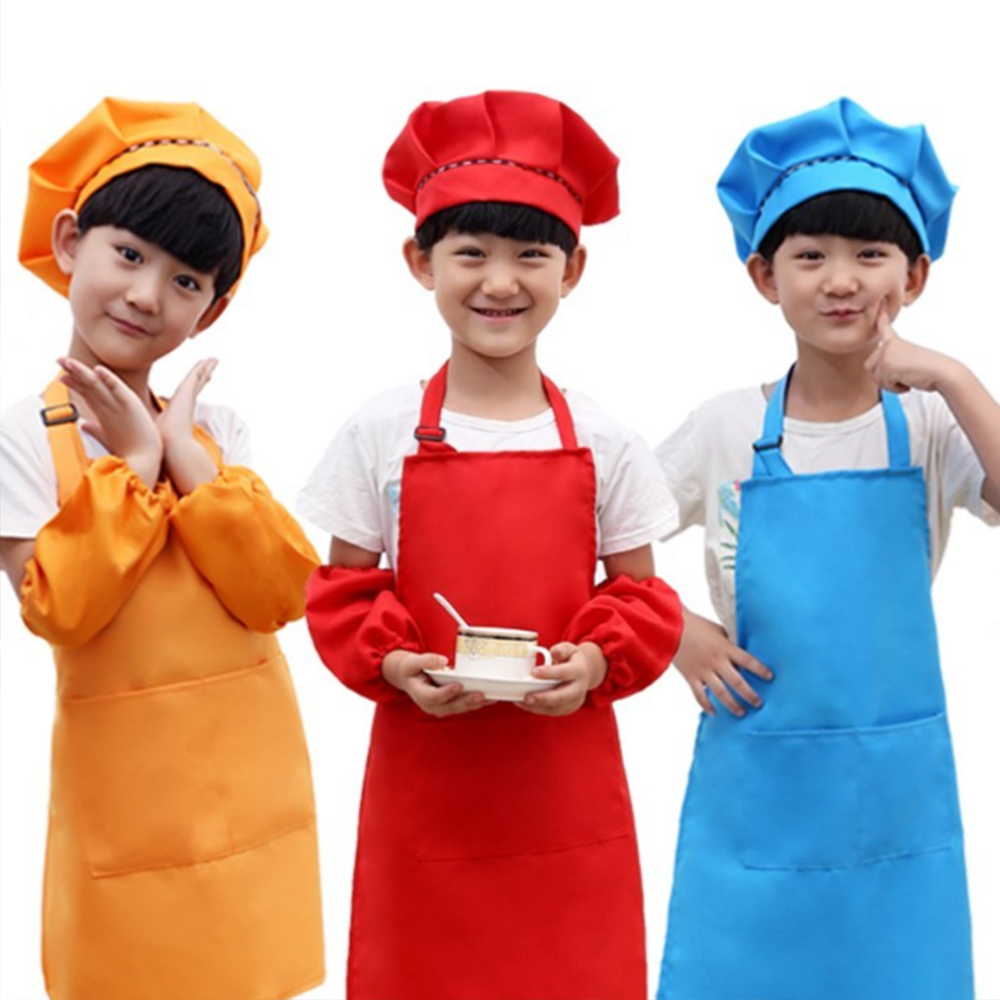 10컬러 앞치마 아동 유아 학생 키즈 미술 여아 요리 아기 어린이 초등 유치원 어린이집 - 상품 이미지