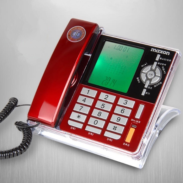 업소용 전화기 가게 매장 사무실용 전화기 발신 번호 표시 전화기 개봉기 | 실사용 후기 - 대표 이미지