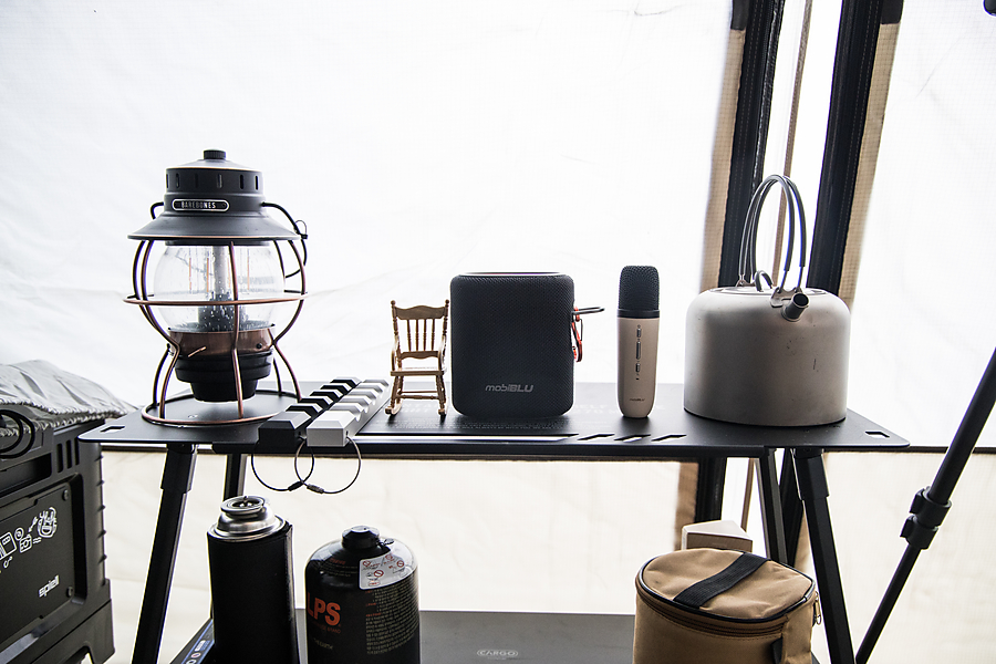 모비블루 WBS03 무선 스피커 마이크 휴대용 미니 노래방 블루투스 스피커 - 상세 이미지 2