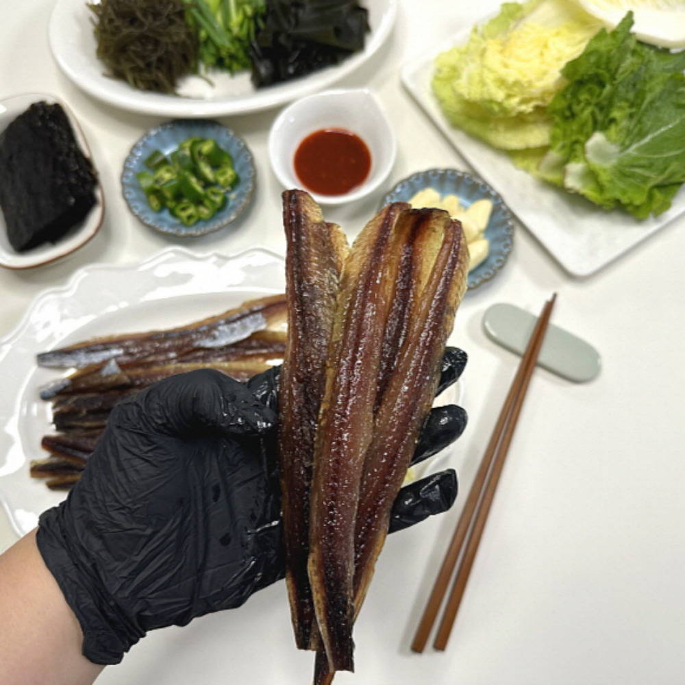 포항 구룡포 과메기 야채세트 손질 청어 - 메인 이미지