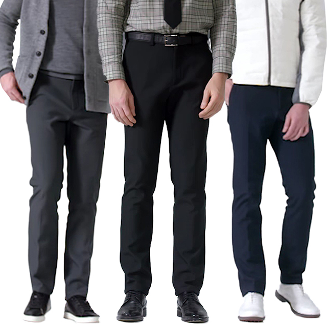 아우토반 매직밴드 본딩바지 기모 슬랙스 남자바지 출근 등산 일상