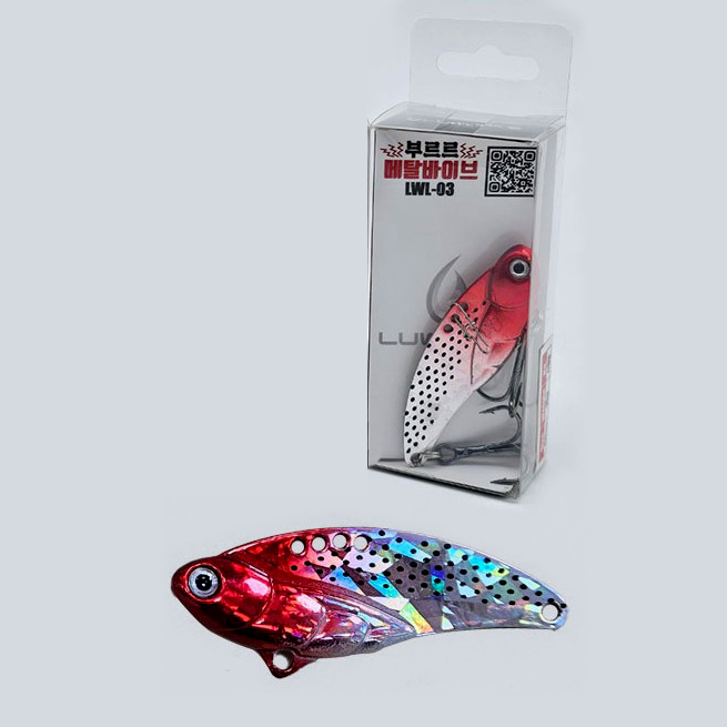루웍스 부르르 메탈바이브 바이브레이션 60mm 21g - 상품 이미지
