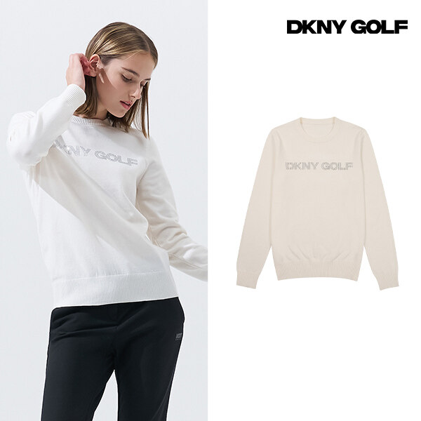 [24년 최신상] DKNY 여성 울 니트 2종 - 상세 이미지 4