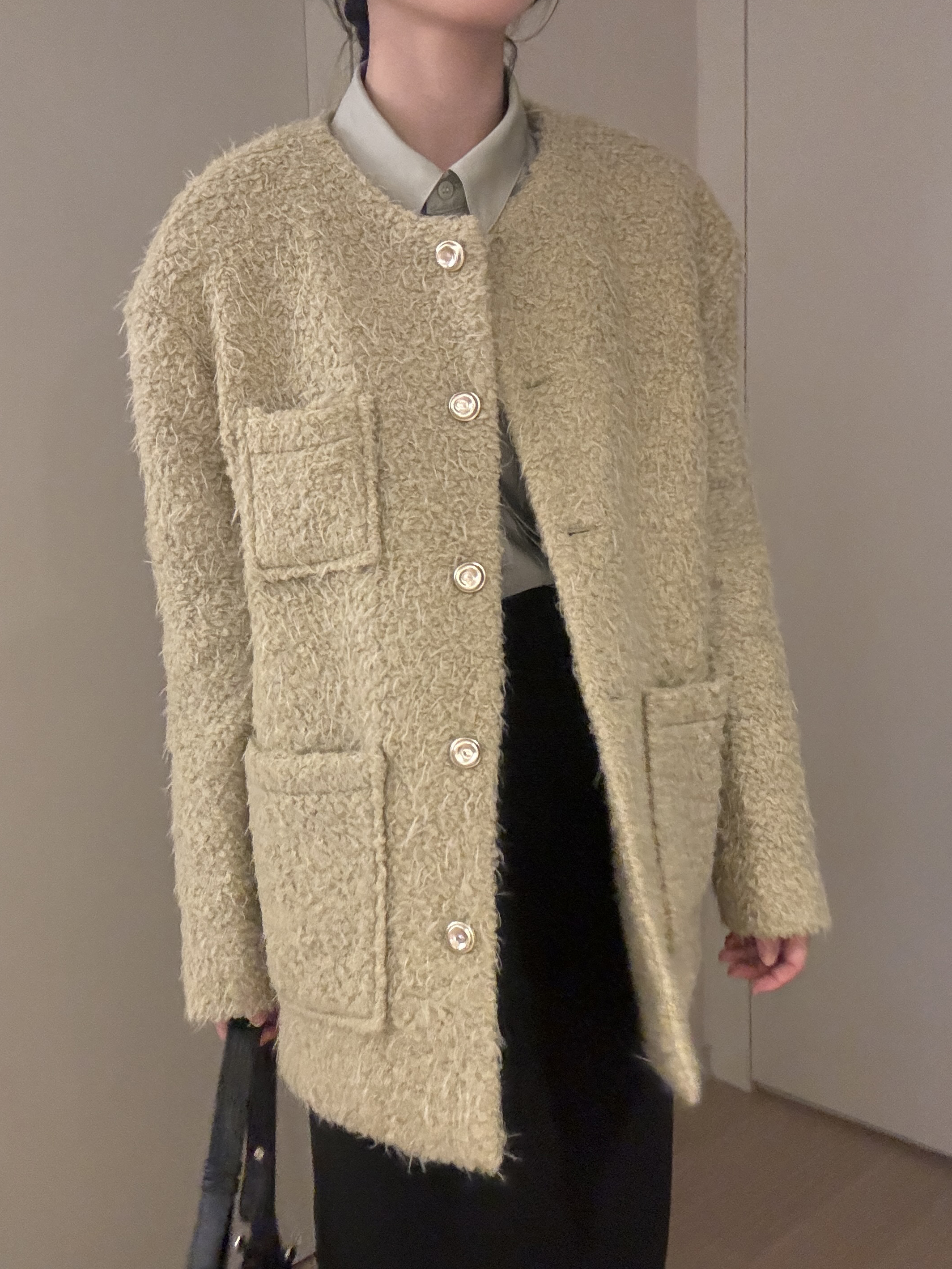로에 기모 롱 스커트 3color 상세 이미지 20