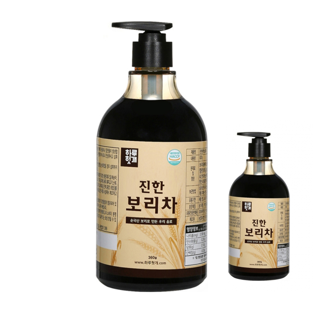 보리차 보리추출액 95% 원액 진액 농축액 엑기스 360g 가정용 사무실 - 상세 이미지 3