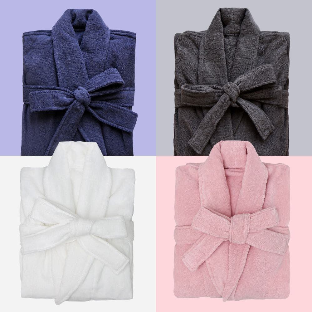 [단독] 코튼클라우드 30수 호텔 샤워가운 골프 목욕 바스 가운 로브