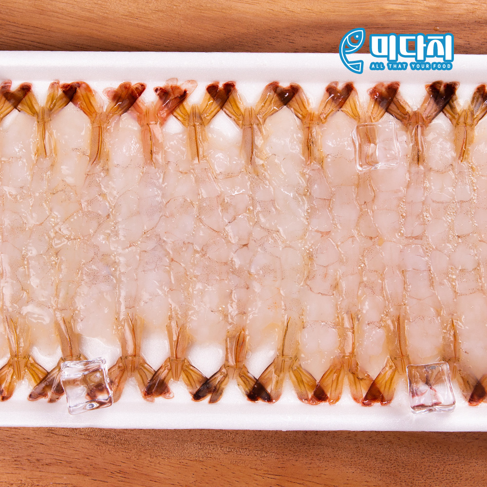 미다지 냉동 머리 껍질 손질 노바시 새우 20미 30미 명절 튀김 꼬지 전용 - 상세 이미지 3